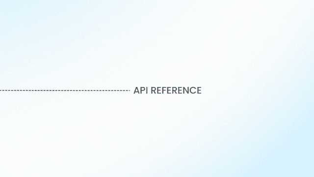 API Reference